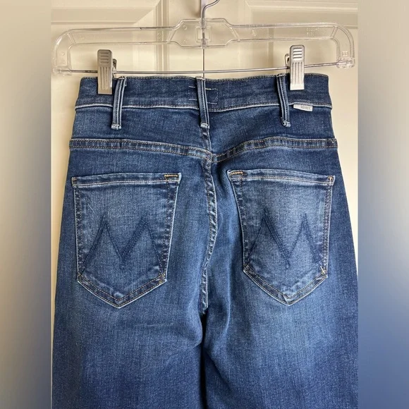 MOTHER The Hustler Roller Heel Jeans In High Fidelity Size 26 NWT - Picture 5 of 8